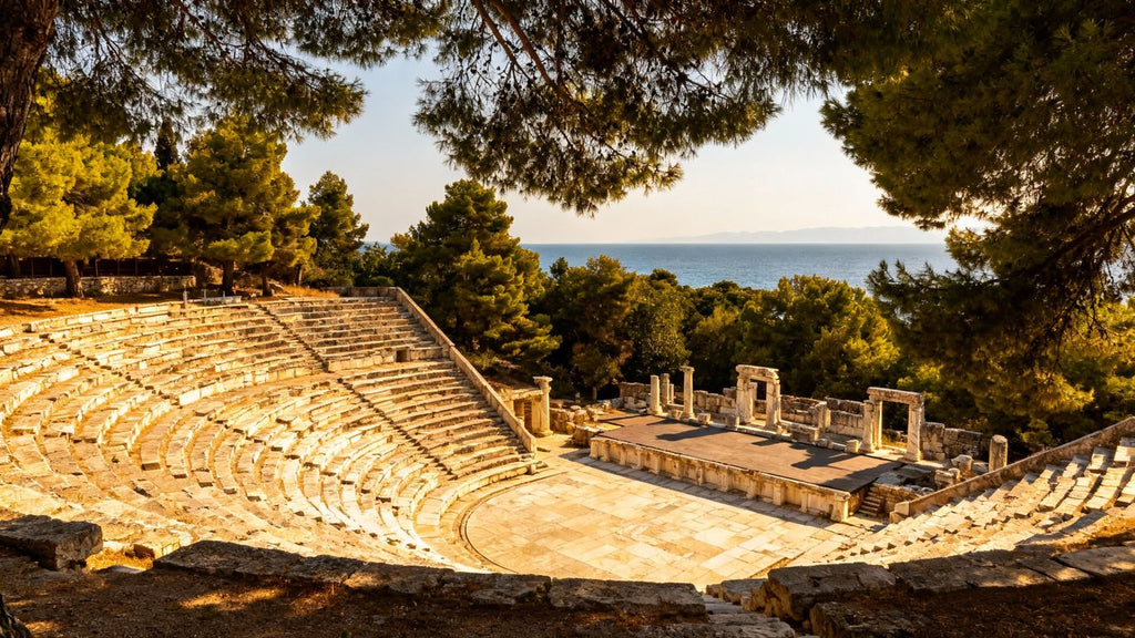Thassos Ancient Theater Reopens After 14 Years, Showcasing Marble Restoration