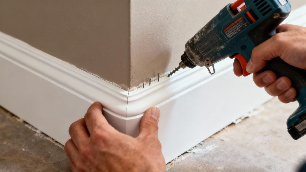 Installing White Quarter Round Trim: A Step-by-Step Guide