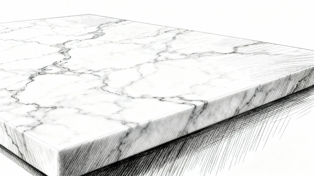 Surfaces Galore Thassos White Marble