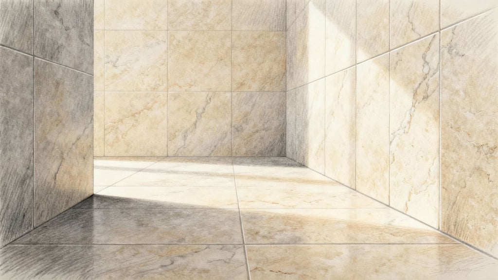 Logra Elegancia Natural con Baldosas de Porcelana con Aspecto de Piedra Caliza para tu Hogar