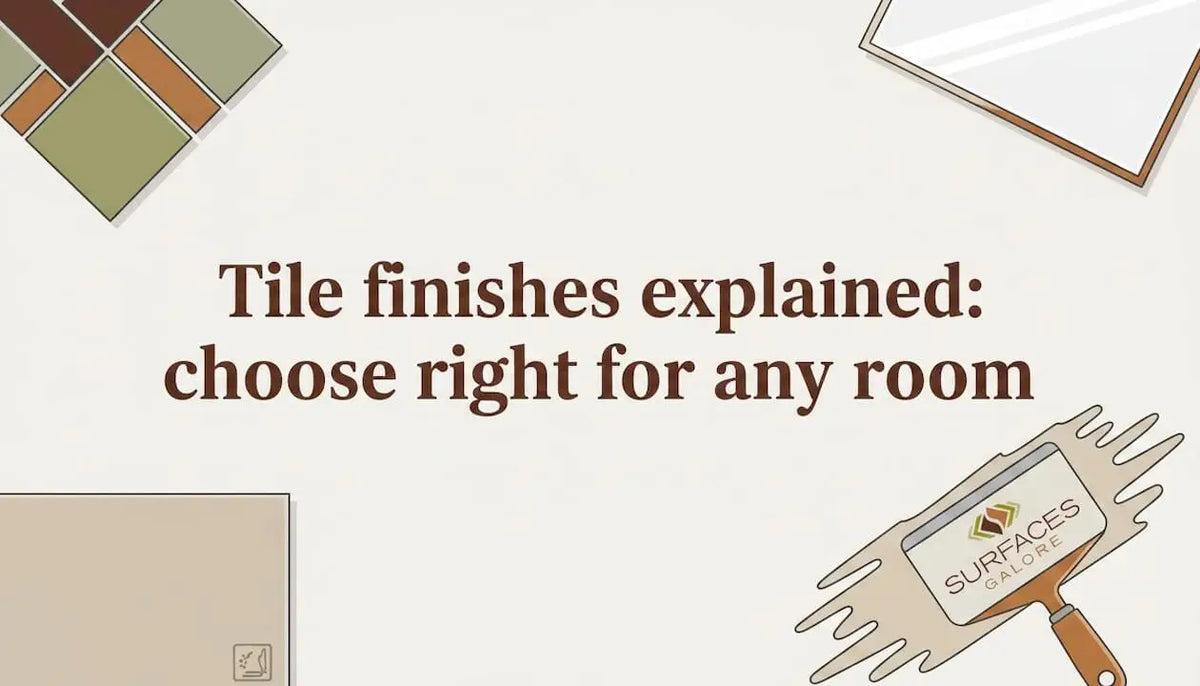 Guide To Choosing Ideal Tile Finishes For Every Room– SurfacesGalore