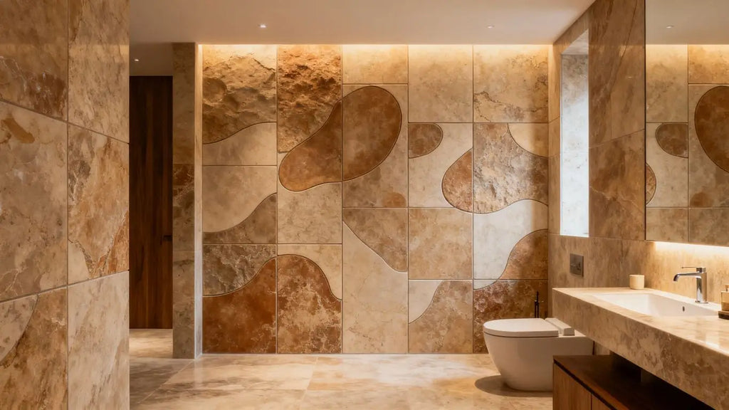 Tile Trends 2026: Embrace Natural Stone, Earthy Tones, and Artistic Flair