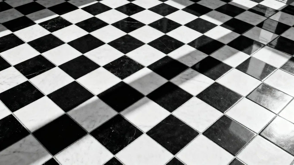 Timeless Appeal: Elevate Your Space with Black and White Checkered Tile