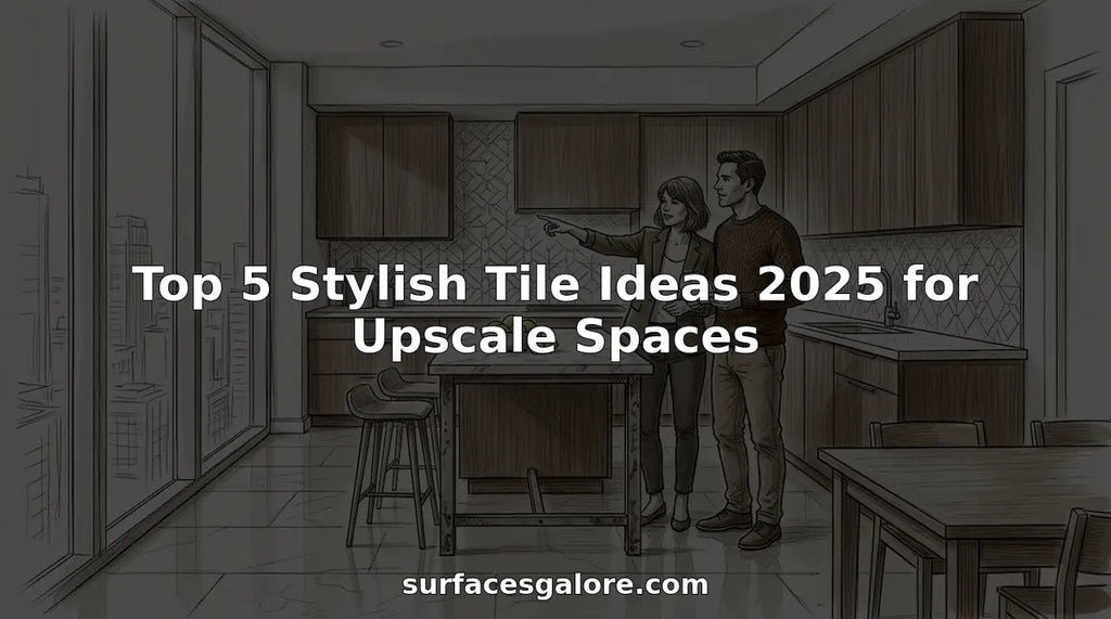 Top 5 Stylish Tile Ideas 2025 for Upscale Spaces