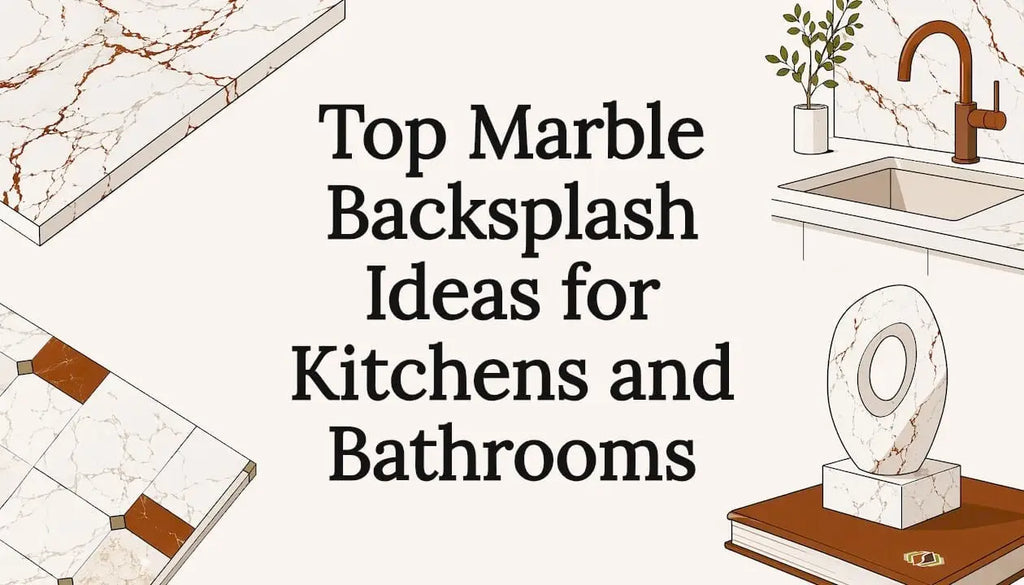 Top Marble Backsplash Ideas for Kitchens and Bathrooms