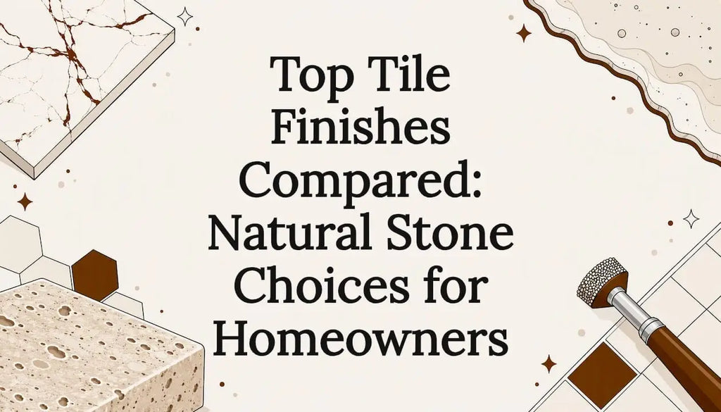 Top Tile Finishes Compared: Natural Stone Choices for Homeowners