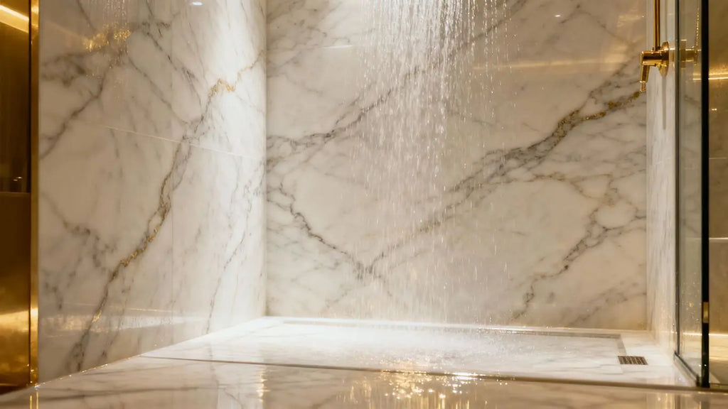 Transform Your Bathroom with a Luxurious Marble Shower