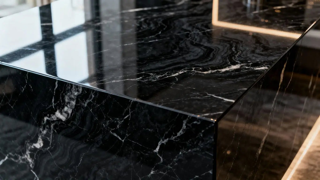 Transform Your Space with the Elegance of Nero Black Marble