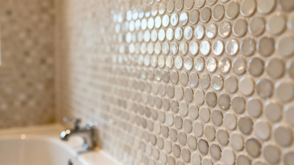 Transform Your Space with Timeless Penny Round Mosaic Designs