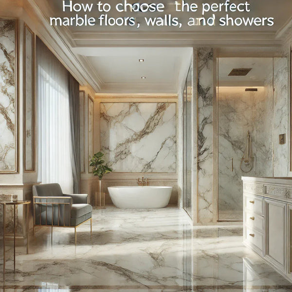 How to Choose the Perfect Marble or Travertine for Your Floors, Walls, and Showers