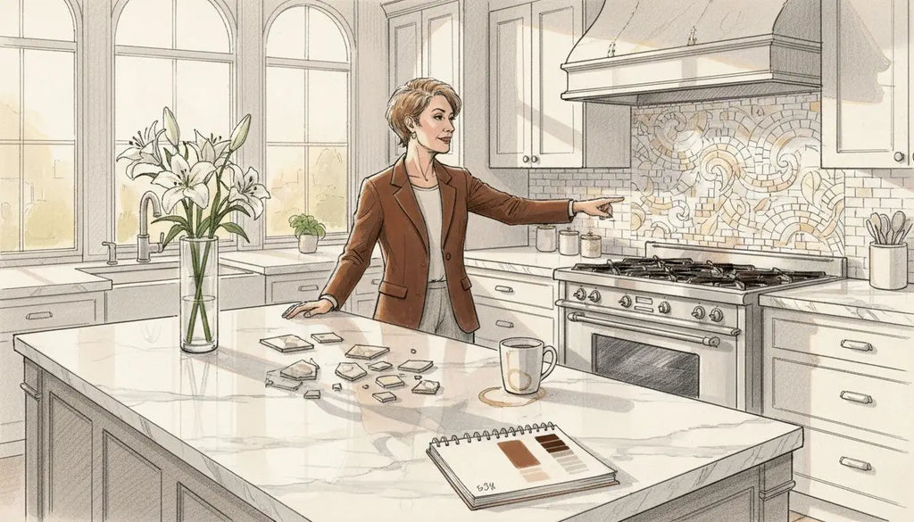 Types of stone mosaics: guide for upscale kitchen & bath
