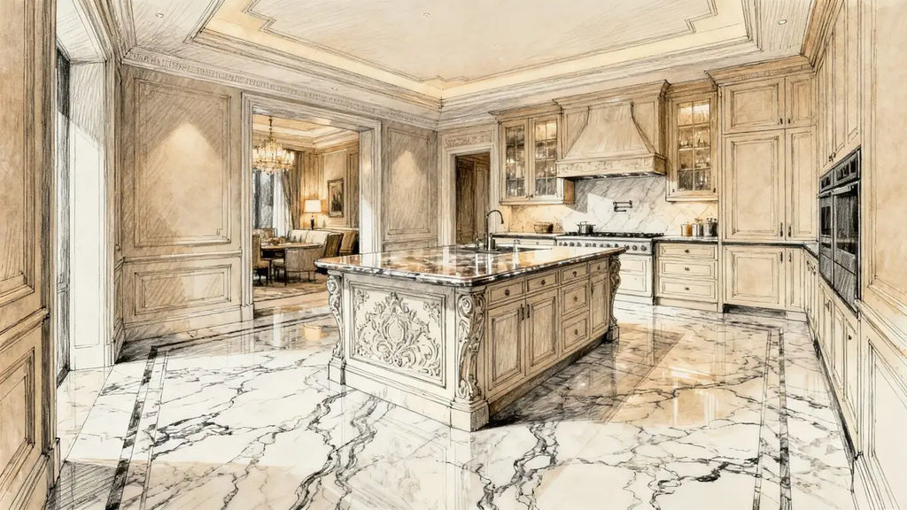 The ultimate guide to Arabescato Corchia marble for luxury interiors