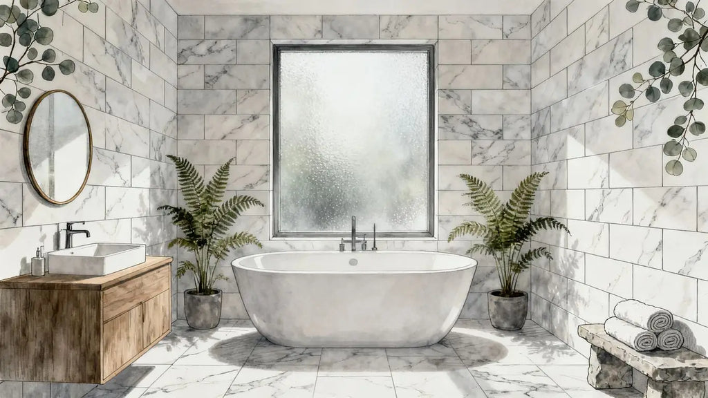 The ultimate guide to designing a luxurious 4x12 subway tile shower with natural stone