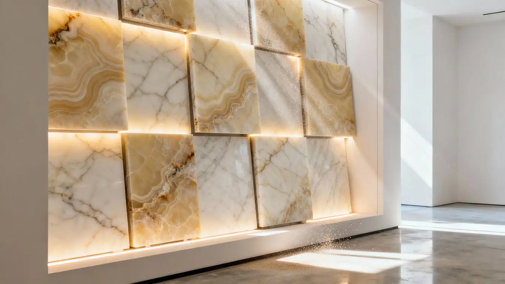 Vanilla Onyx (White) Marble Vein-Cut and Cross Cut: A Comprehensive Guide to Styles and Applications