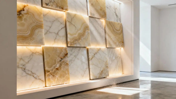 Vanilla Onyx (White) Marble Vein-Cut and Cross Cut: A Comprehensive Guide to Styles and Applications