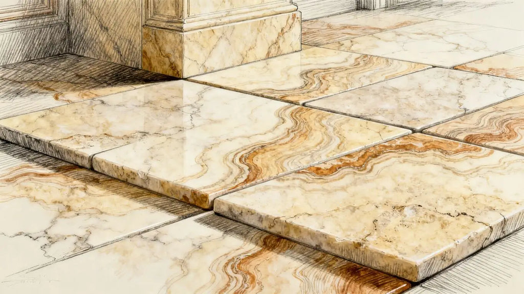 Vein Cut Travertine: Timeless Elegance for Your Home