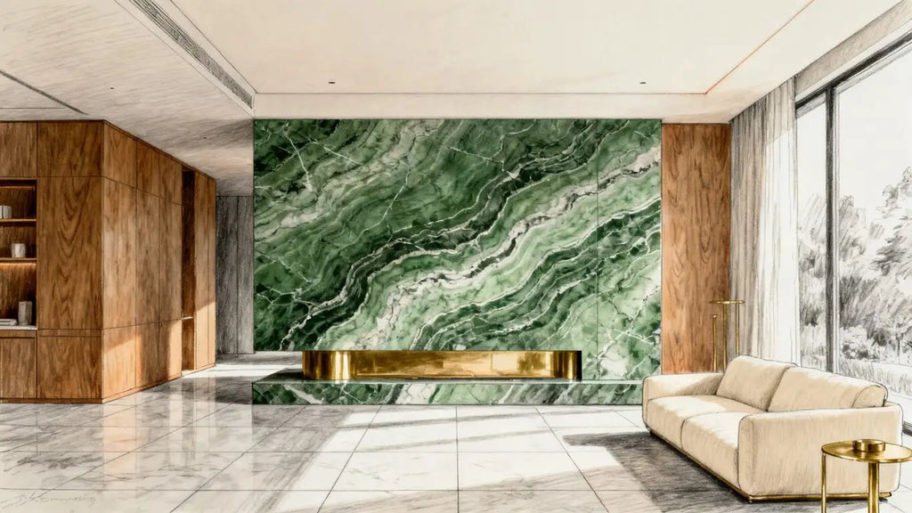 Verde Alpi marble 12X24: A buying guide for elegant natural stone tile