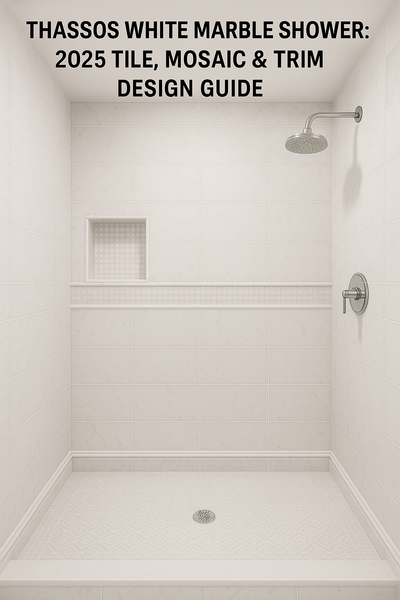 Thassos White Marble in 2025: Crafting Radiant Bathroom Showers with Tiles, Mosaics, Borders, and Moldings