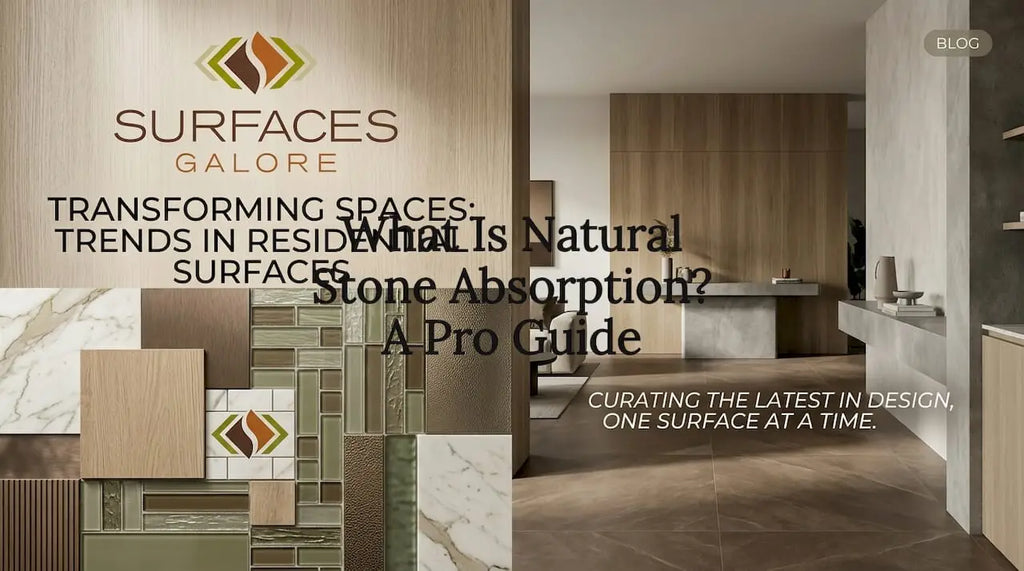 What Is Natural Stone Absorption? A Pro Guide