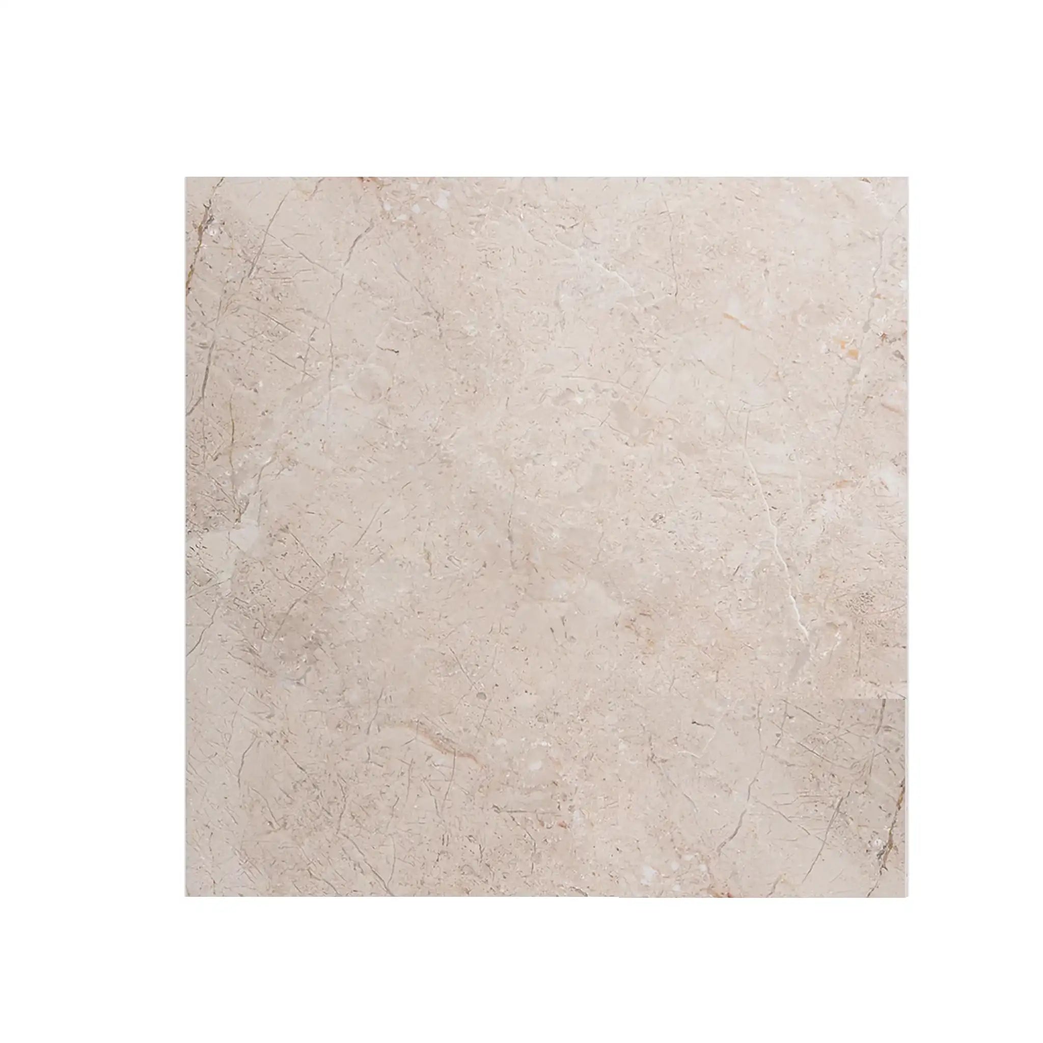 Bursa Beige Marble tile with subtle gray veining