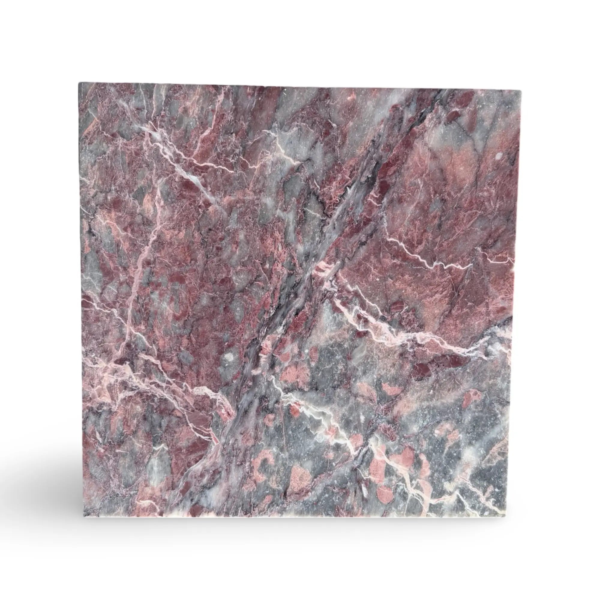 Rojo Alicante 3X3 Tumbled Red Marble Tile– SurfacesGalore Rojo Alicante 3X3 Tumbled Red Marble Tile– SurfacesGalore
