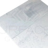 Light gray tiled surface of Agean White Marble 12X12 Polished Tile for flooring
