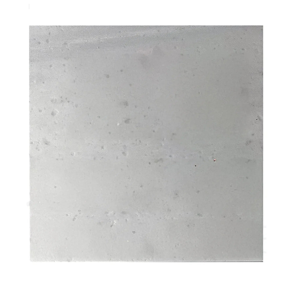 Agean White Marble Snow White 18x18 Polished Tile textured off-white square design