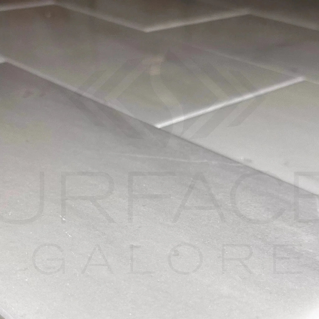 White rectangular tiles from Aegean White / Snow White Marble 6X12 polished tile