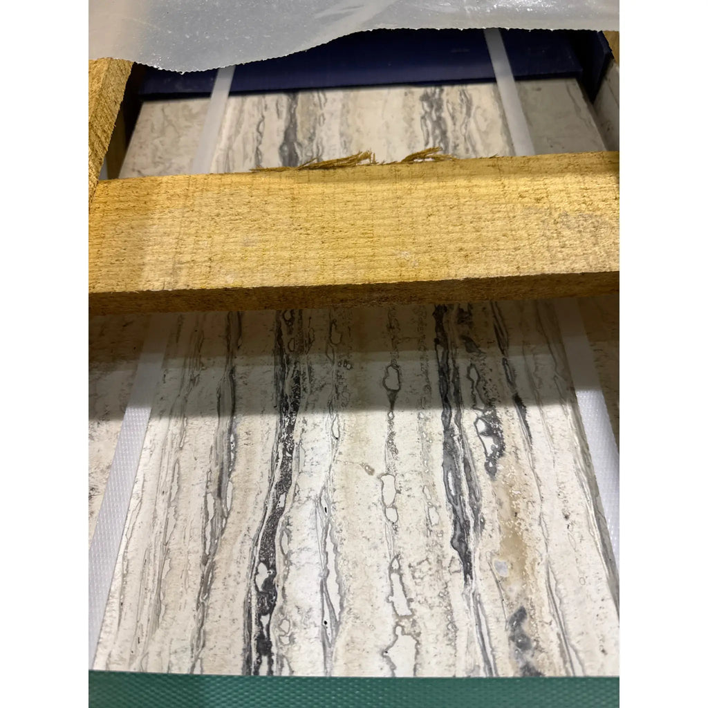 Veined marble slabs for Alabastrino Rustic White Vein-Cut Travertine flooring