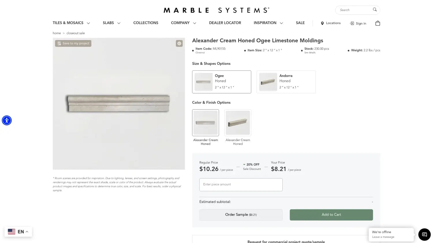 https://marblesystems.com/product/alexander-cream-honed-ogee-limestone-moldings-2x12