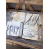 Arabescato Corchia 12x12 polished marble tile with gray veins in crate