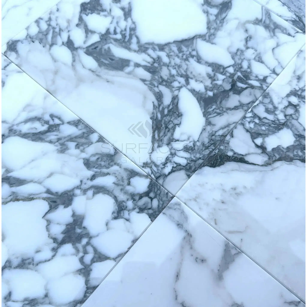 Arabescato Corchia 12X12 Polished or Honed Carrara Marble Tiles Display Image