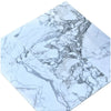 Elegant Arabescato Corchia 12X12 White Marble Tile, available in polished or honed finish