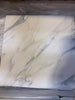 Arabescato Corchia 12x12 polished marble tile with white slab and gray veining