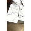 Arabescato corchia 12x24 polished or honed marble tile with white marble effect and intricate gray veining