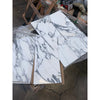 Arabescato Corchia 12x24 white and gray marble tile with polished glossy finish rectangular pattern