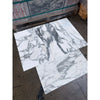 Arabescato Corchia 12x24 polished marble tile with white gray veined pattern