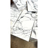 White and gray marble patterned polished or honed rectangular Arabescato Corchia 12x24 marble tile panels