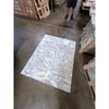Polished Arabescato Corchia marble tile, white with gray veining, 12x24