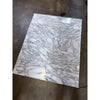 Polished Arabescato Corchia 12x24 marble tile with white base, gray veining, gold accents
