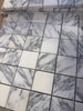 Arabescato Corchia 12x24 polished marble tile with white gray veining