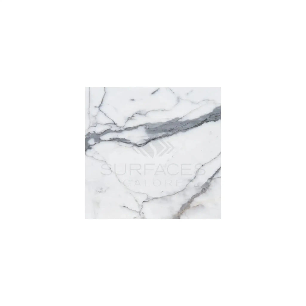 White marble tile with gray veining, Arabescato Corchia 18X18, polished or honed finish