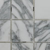 Square marble-patterned tile mosaic of Arabescato Corchia 2X2 Polished or Honed
