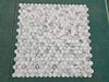 Arabescato Corchia 2-inch white gray marble hexagon mosaic tile sheet