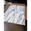 Polished Arabescato Corchia 24x24 marble tile with Carrara veining