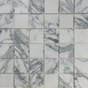 White marble mosaic tile Arabescato Corchia 2X2 polished or honed finish