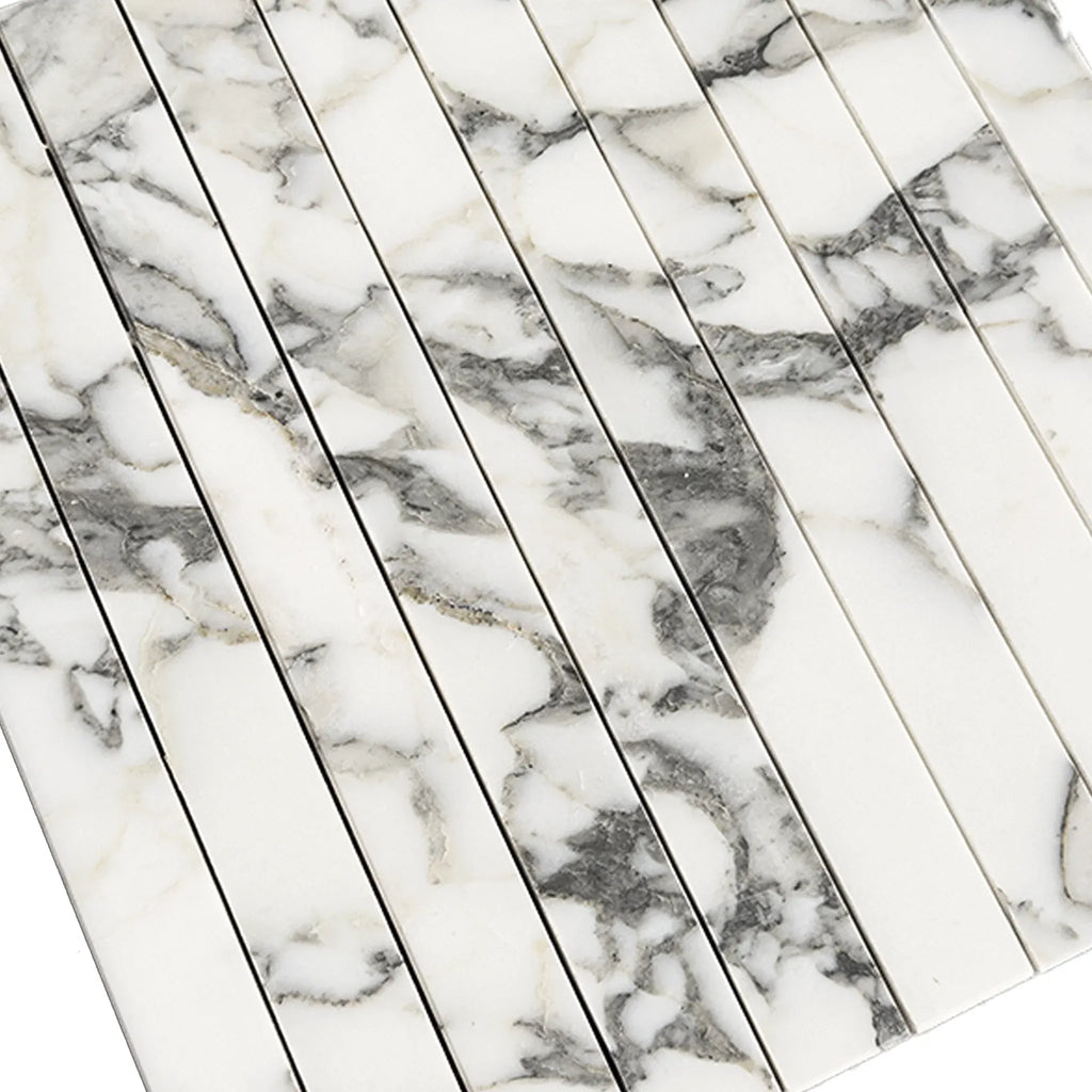 Arabescato Corchia Marble rectangular tiles with elegant marble pattern design
