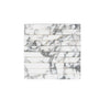 Marble-patterned stacked coasters from Arabescato Corchia Marble Mosaic collection