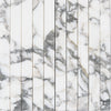 Arabescato Corchia Marble 1 1/8 X 12 Mosaic showcasing elegant marble mosaic tile