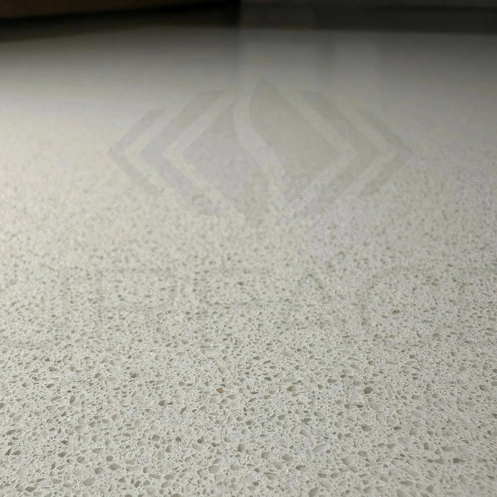 White speckled countertop in Arcadia Quartz 24X24 Polished Tile for $6.08/Sq.Ft